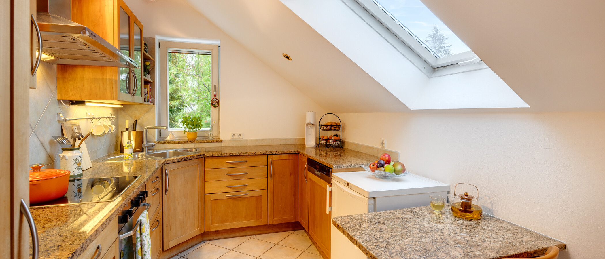 appartement sous les toits München Waldperlach 01 cuisine 14432