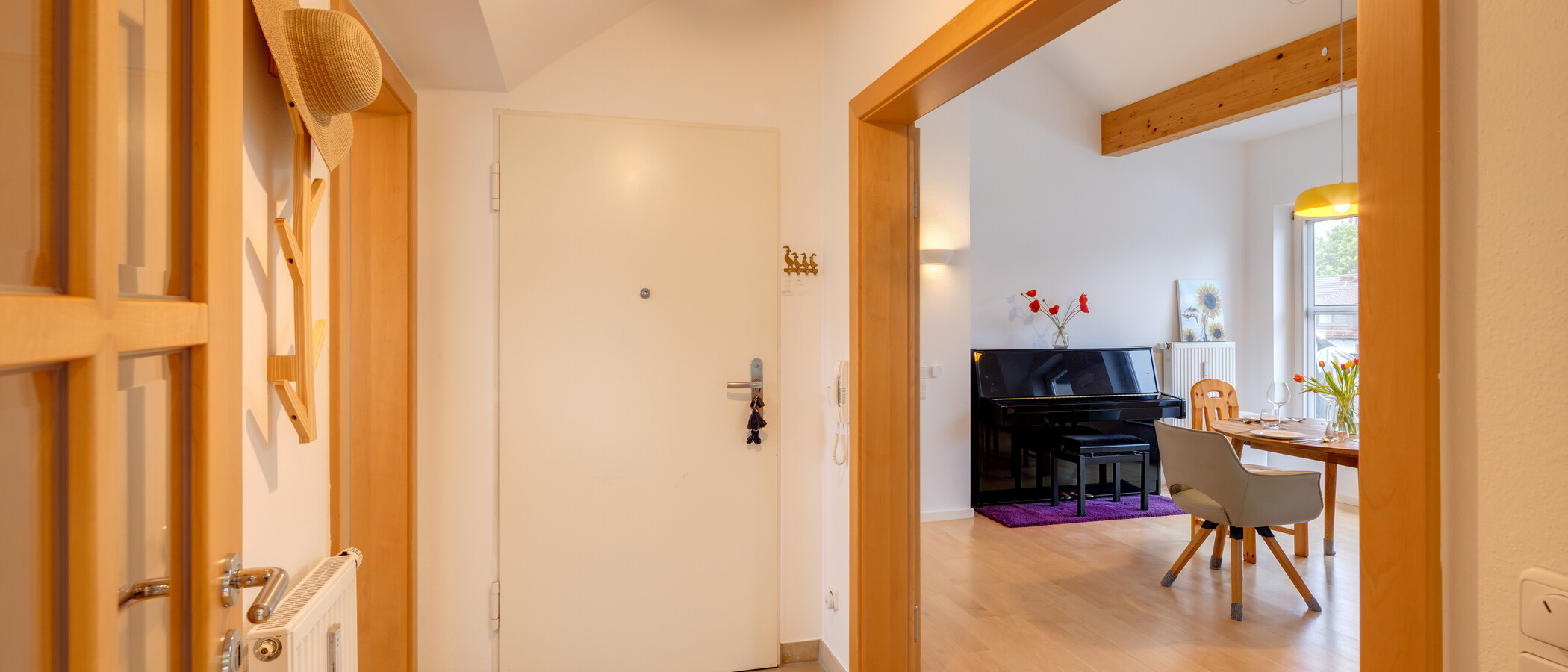 appartement sous les toits München Waldperlach 01 entrée/couloir 14432