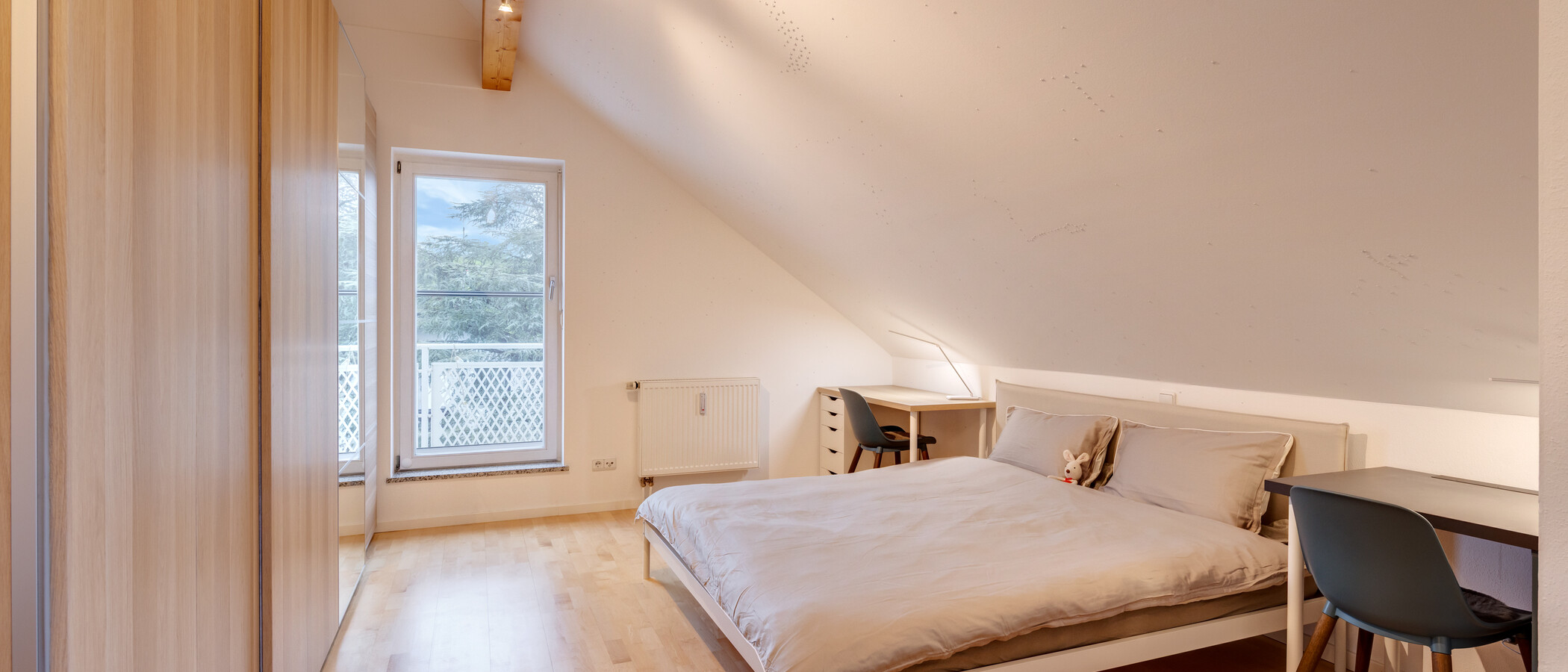 appartement sous les toits München Waldperlach 01 1ère chambre 14432