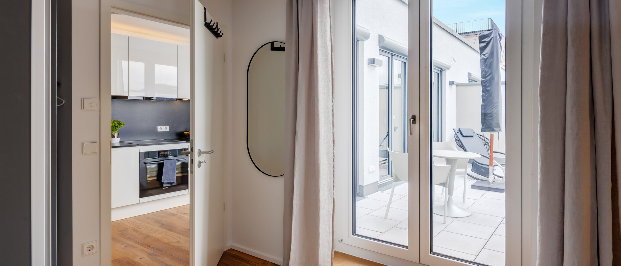 appartement avec terrasse sur le toit München Sendling-Westpark 02 chambre 14433