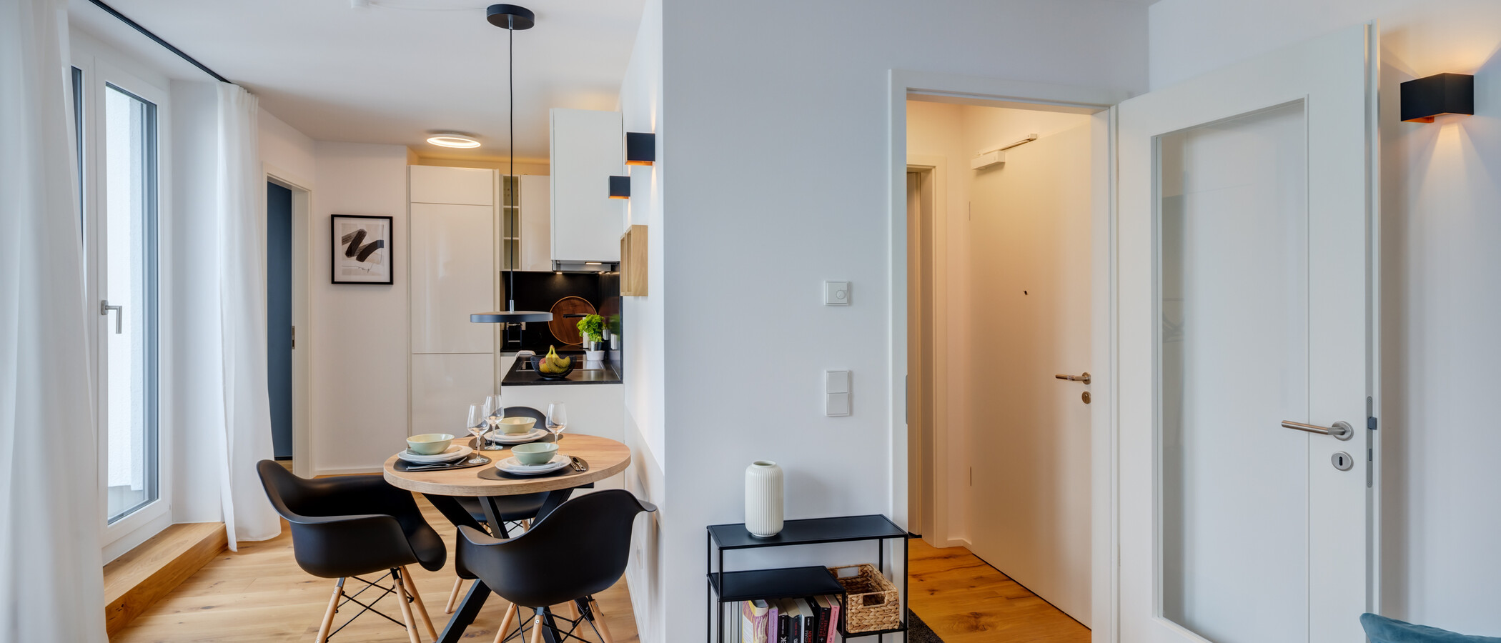 appartement avec terrasse sur le toit München Sendling-Westpark 03 pièce à vivre 14433