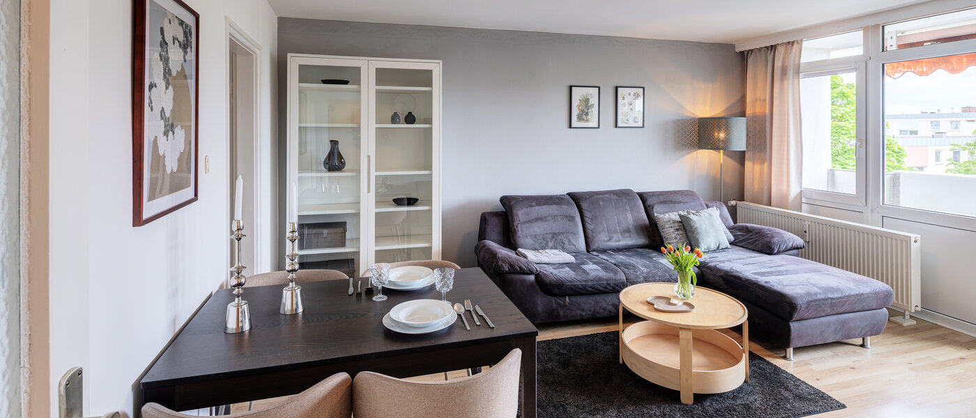 appartement München Freimann 02 pièce à vivre 14434