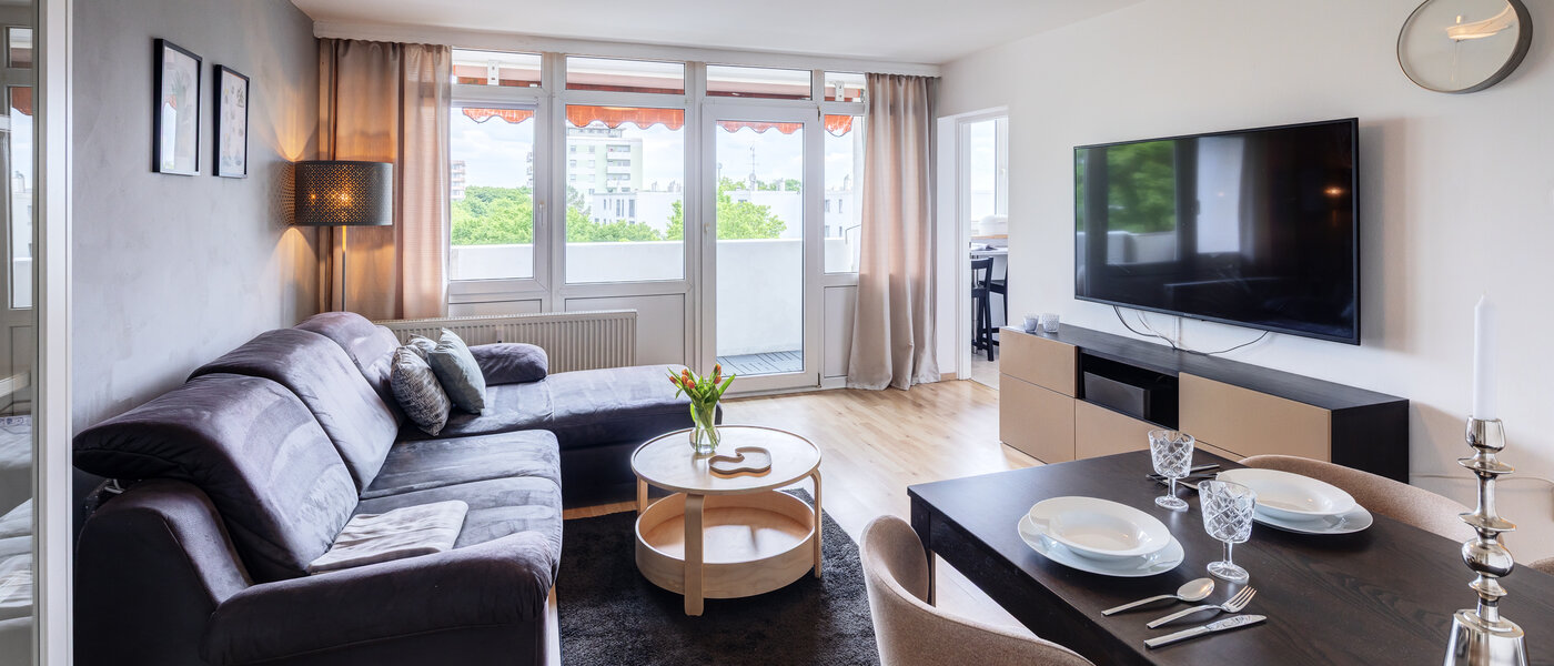 appartement München Freimann 03 pièce à vivre 14434