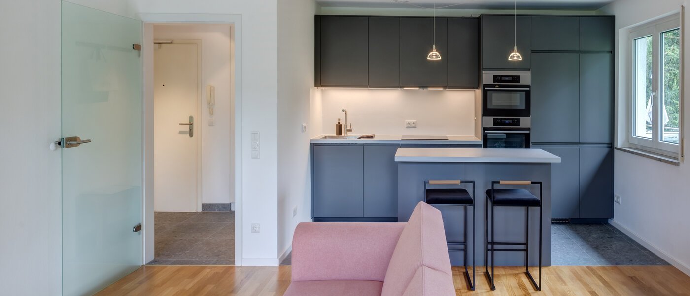 appartement München Thalkirchen 01 pièce à vivre 14439