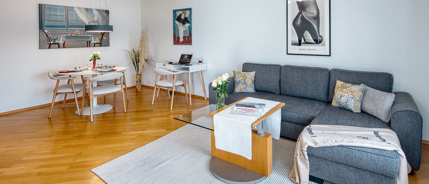 appartement München Obermenzing 04 pièce à vivre 14444