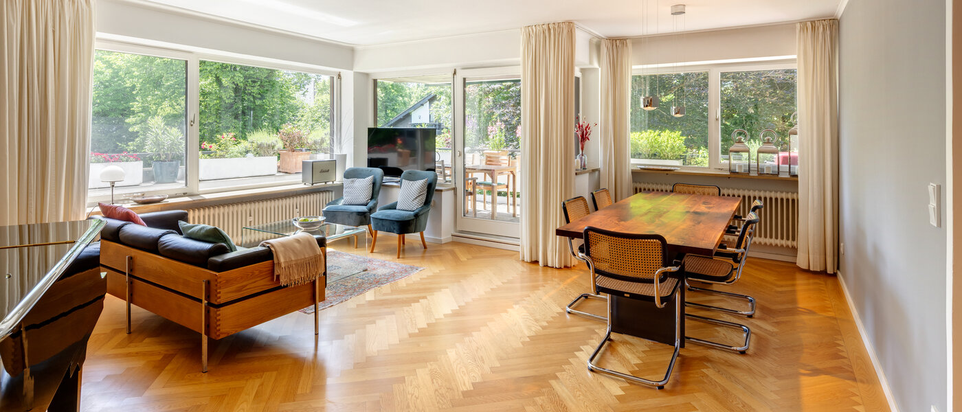 appartement München Menterschwaige 01 pièce à vivre 14458