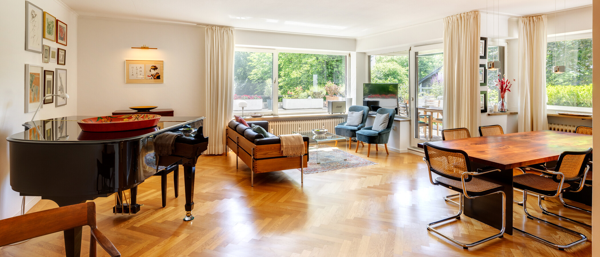 appartement München Menterschwaige 02 pièce à vivre 14458