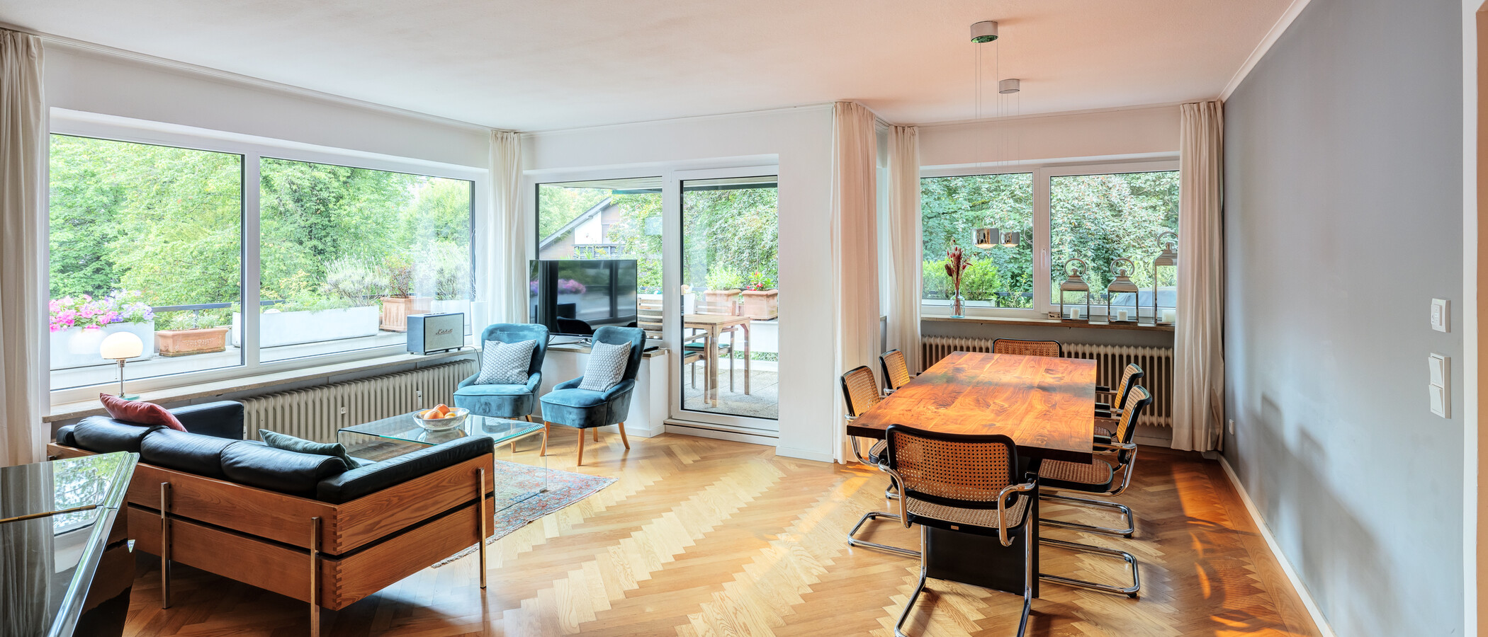 appartement München Menterschwaige 02 pièce à vivre 14458