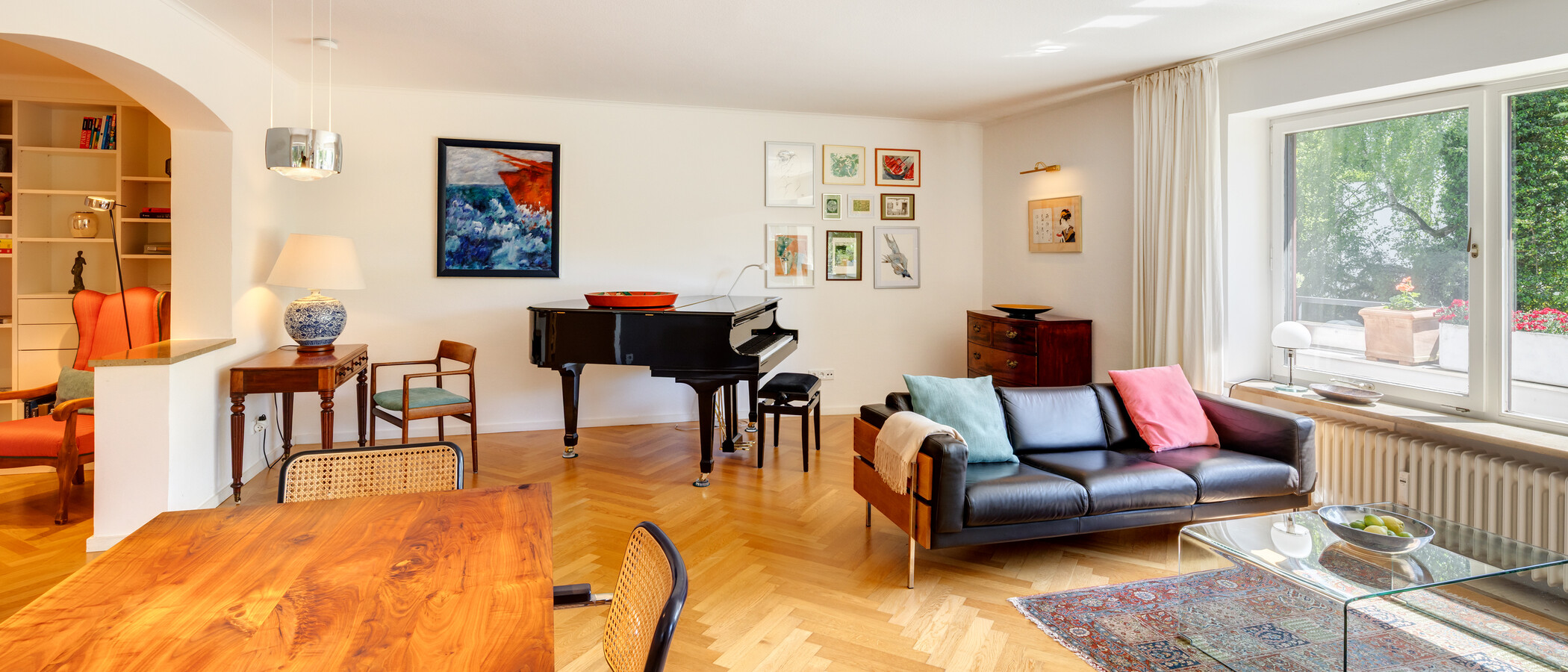 appartement München Menterschwaige 05 pièce à vivre 14458
