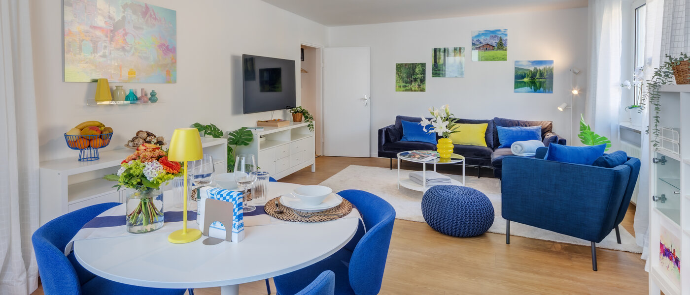 appartement München Lehel 01 pièce à vivre 14461