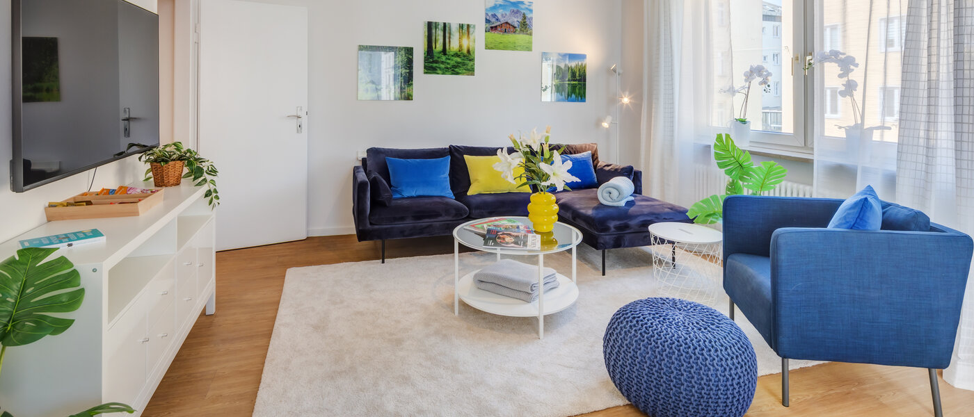 appartement München Lehel 02 pièce à vivre 14461