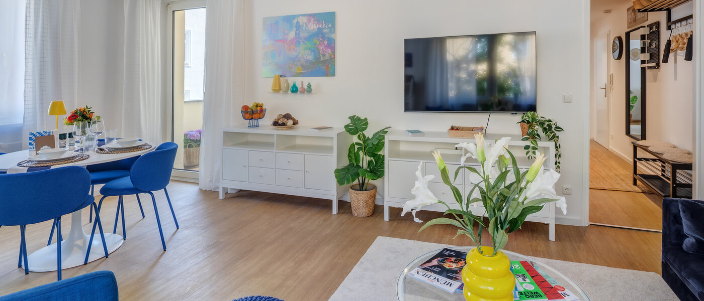 appartement München Lehel 04 pièce à vivre 14461