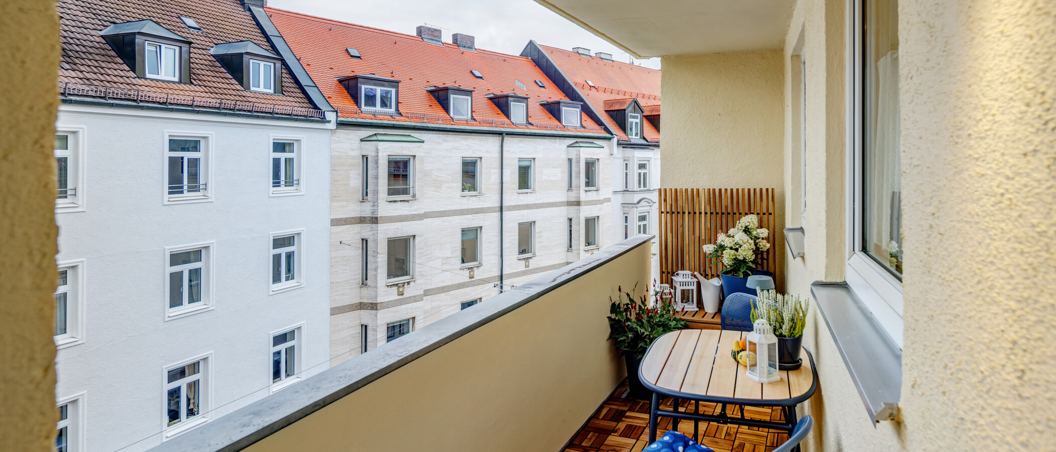 appartement München Lehel 02 balcon 14463