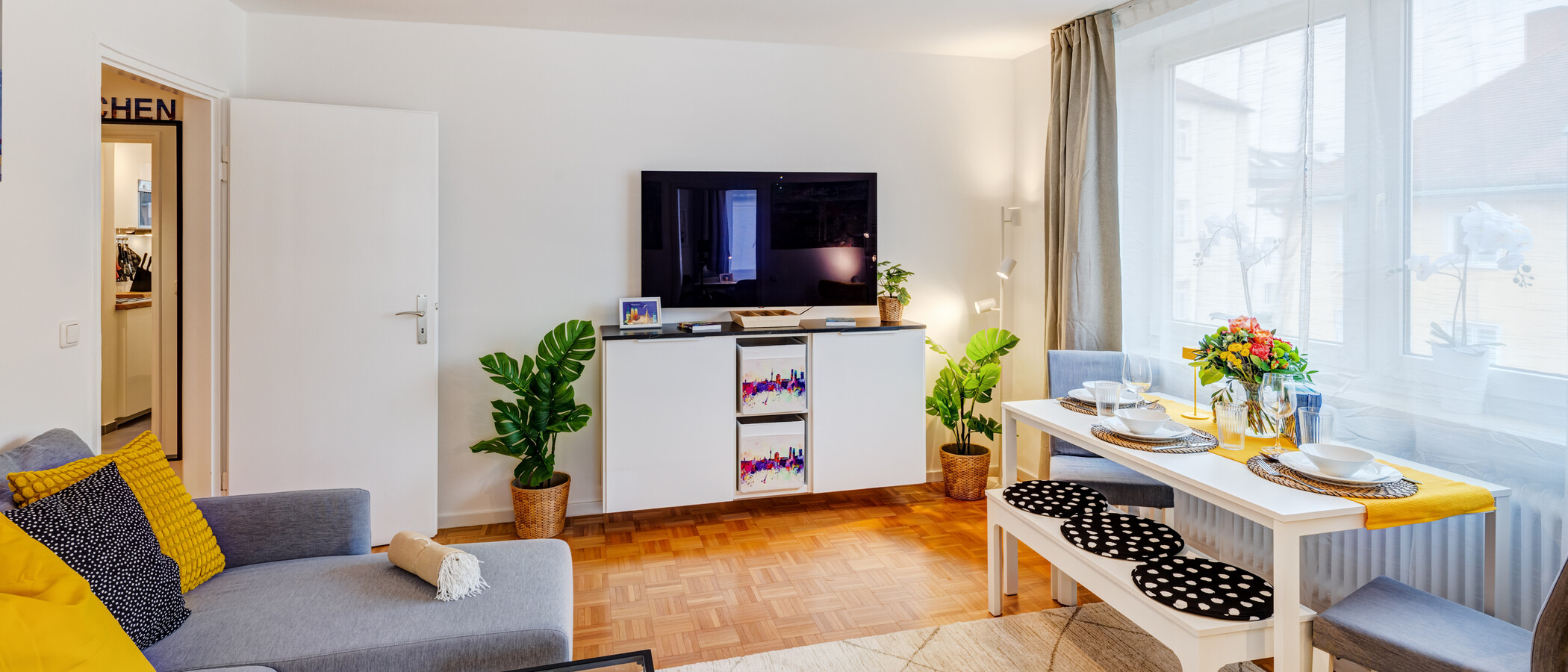 appartement München Lehel 05 pièce à vivre 14463