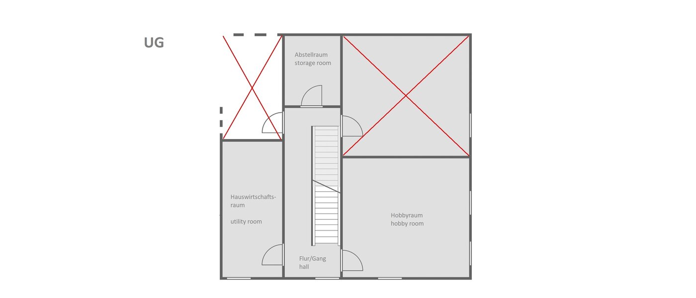 maison mitoyenne Icking 03 plan d'étage 14465