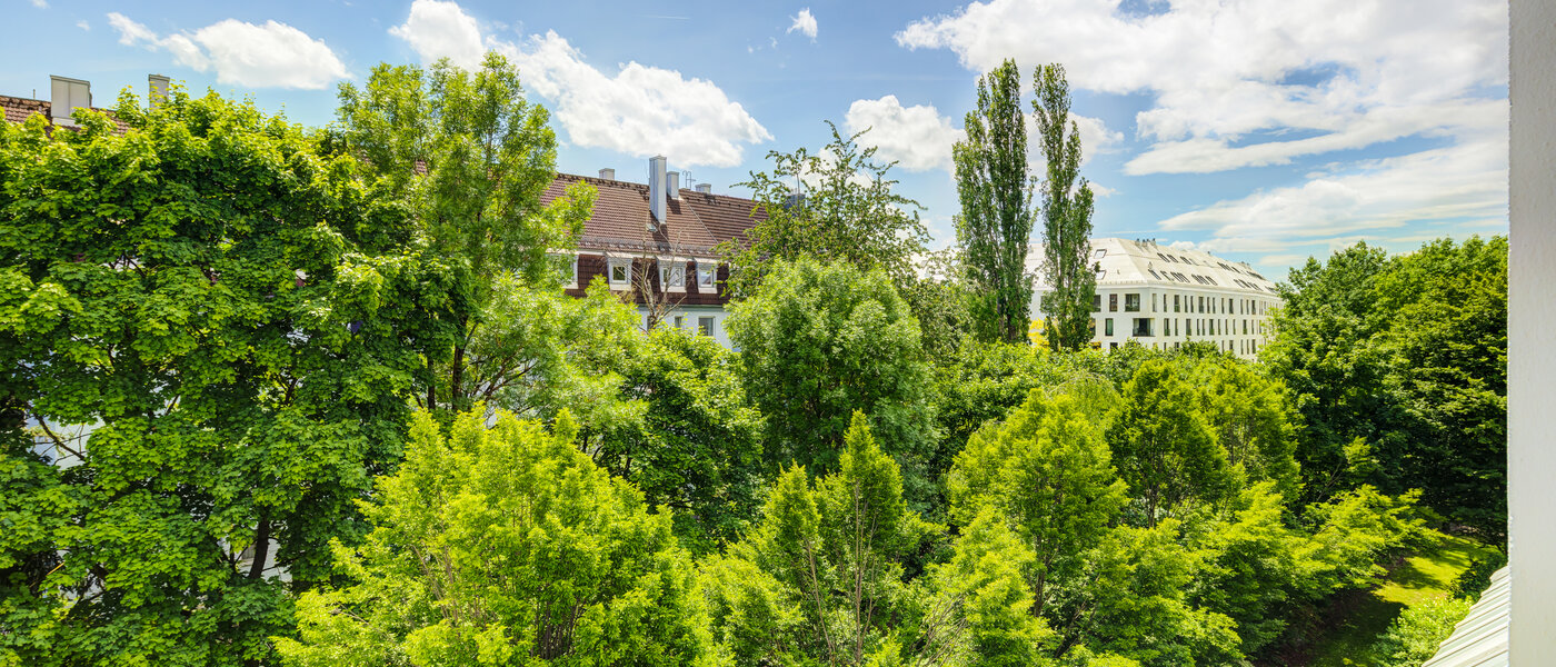 appartement style maisonnette avec mezzanine München Obersendling 02 vue 14471