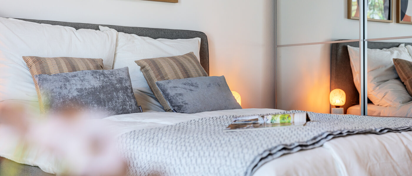 appartement style maisonnette avec mezzanine München Obersendling 05 1ère chambre 14471