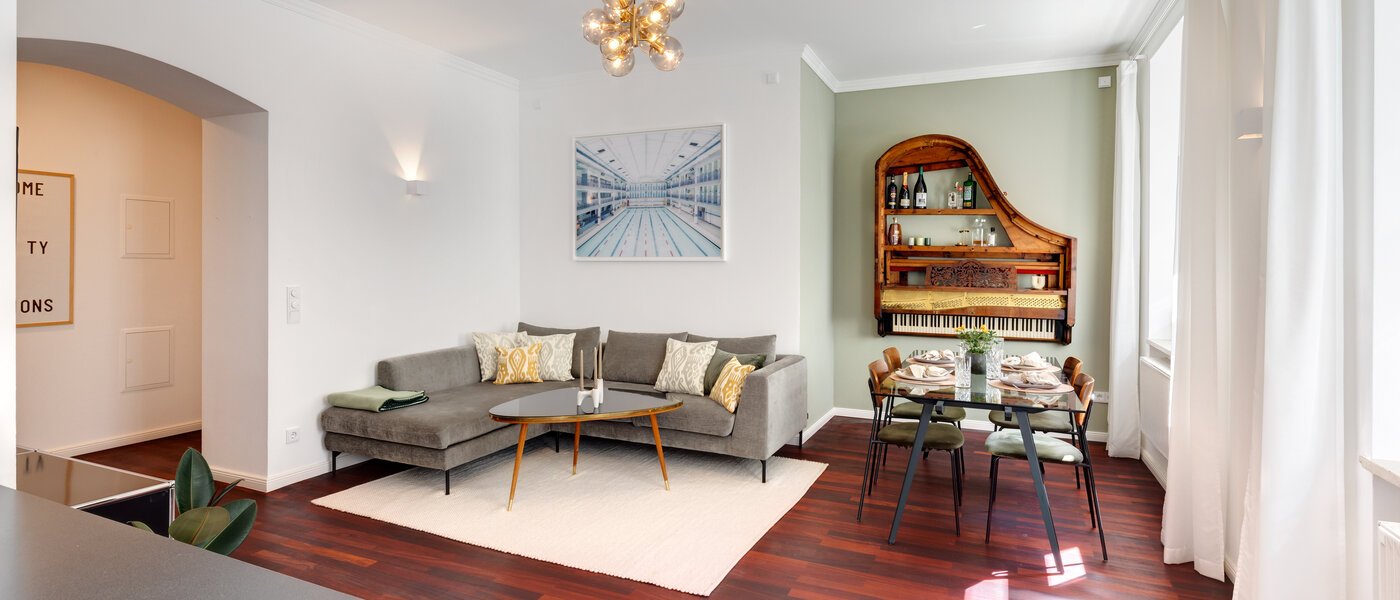 appartement München Dreimühlenviertel 01 pièce à vivre 14476