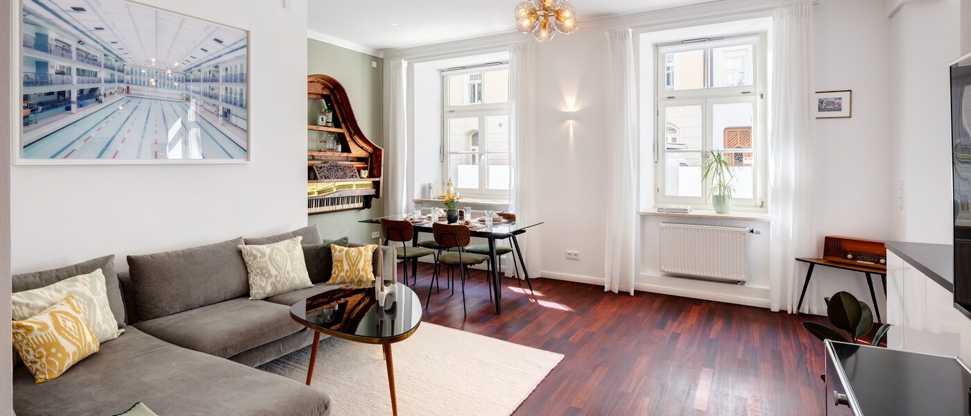 appartement München Dreimühlenviertel 03 pièce à vivre 14476