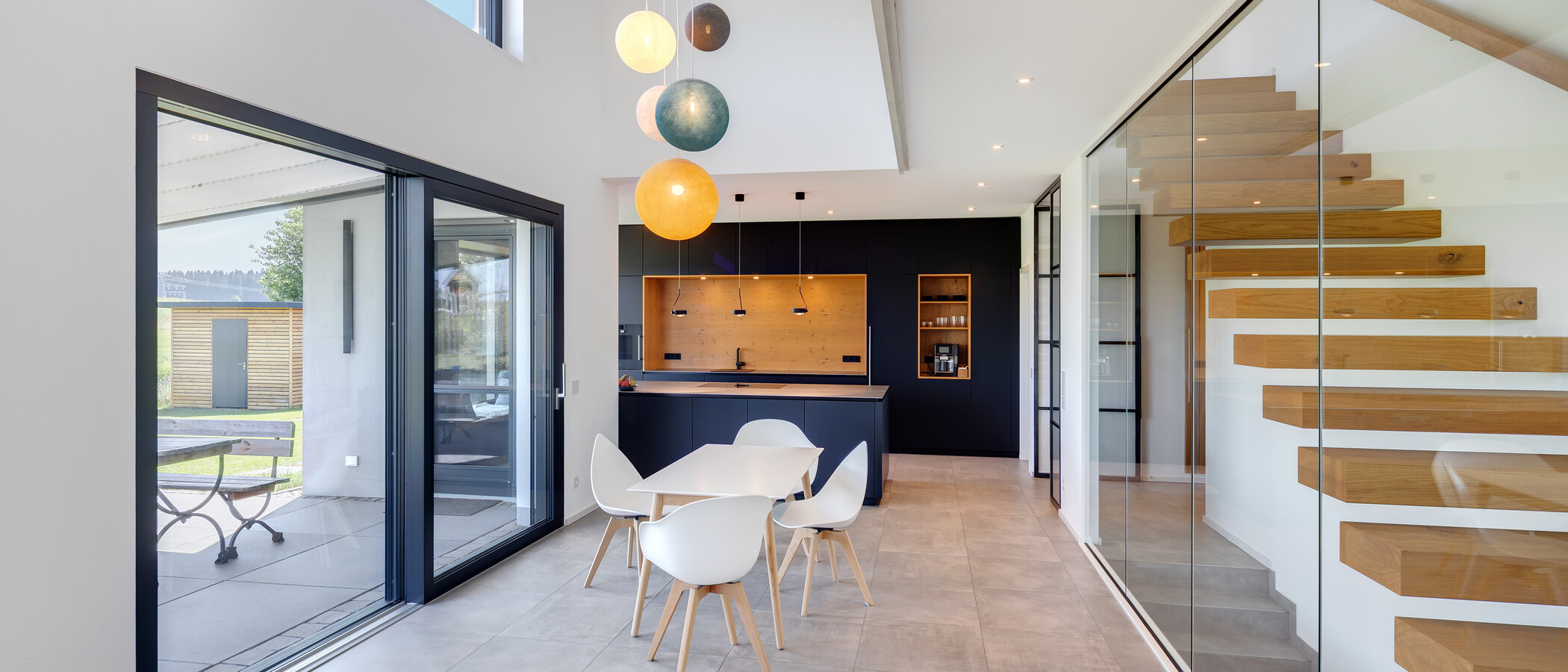 maison individuelle Weßling 05 pièce à vivre 14484