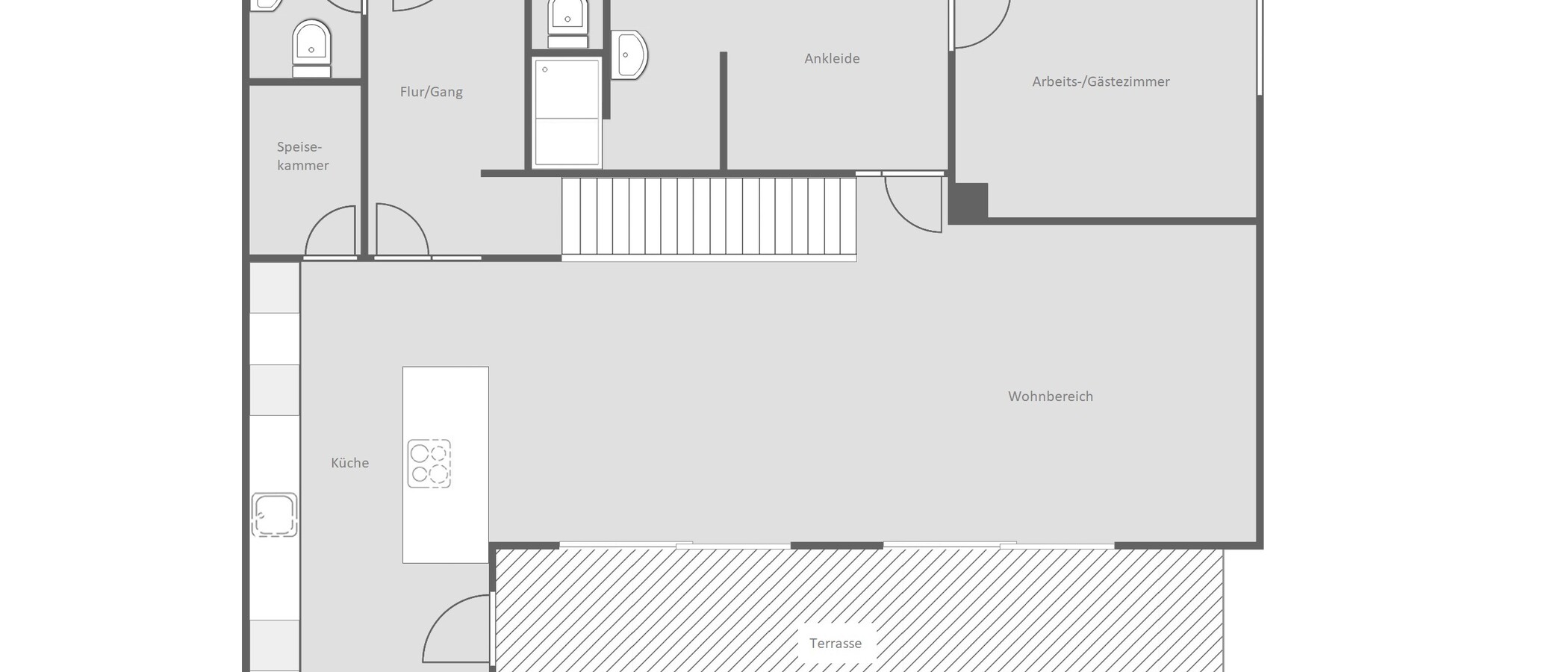 maison individuelle Weßling 01 plan d'étage 14484