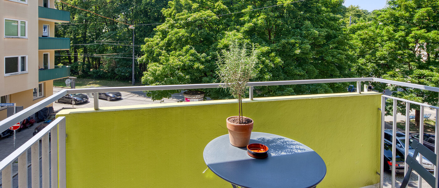 appartement München Lehel 01 balcon 14488