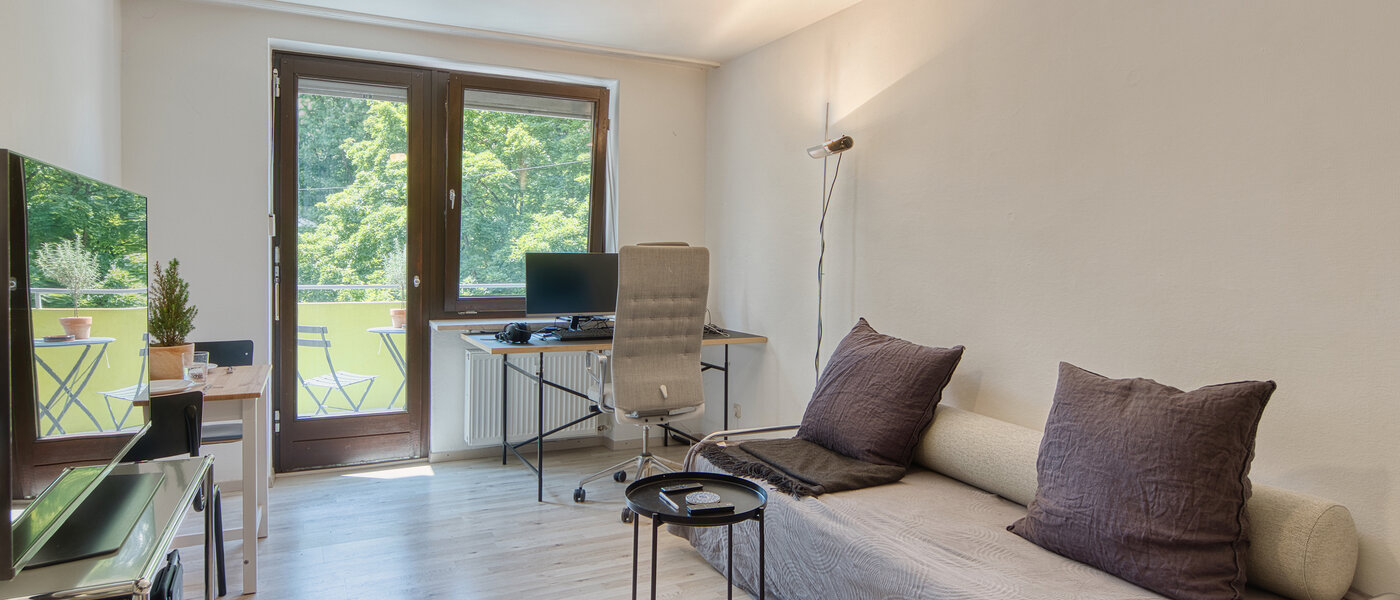 appartement München Lehel 01 pièce à vivre 14488