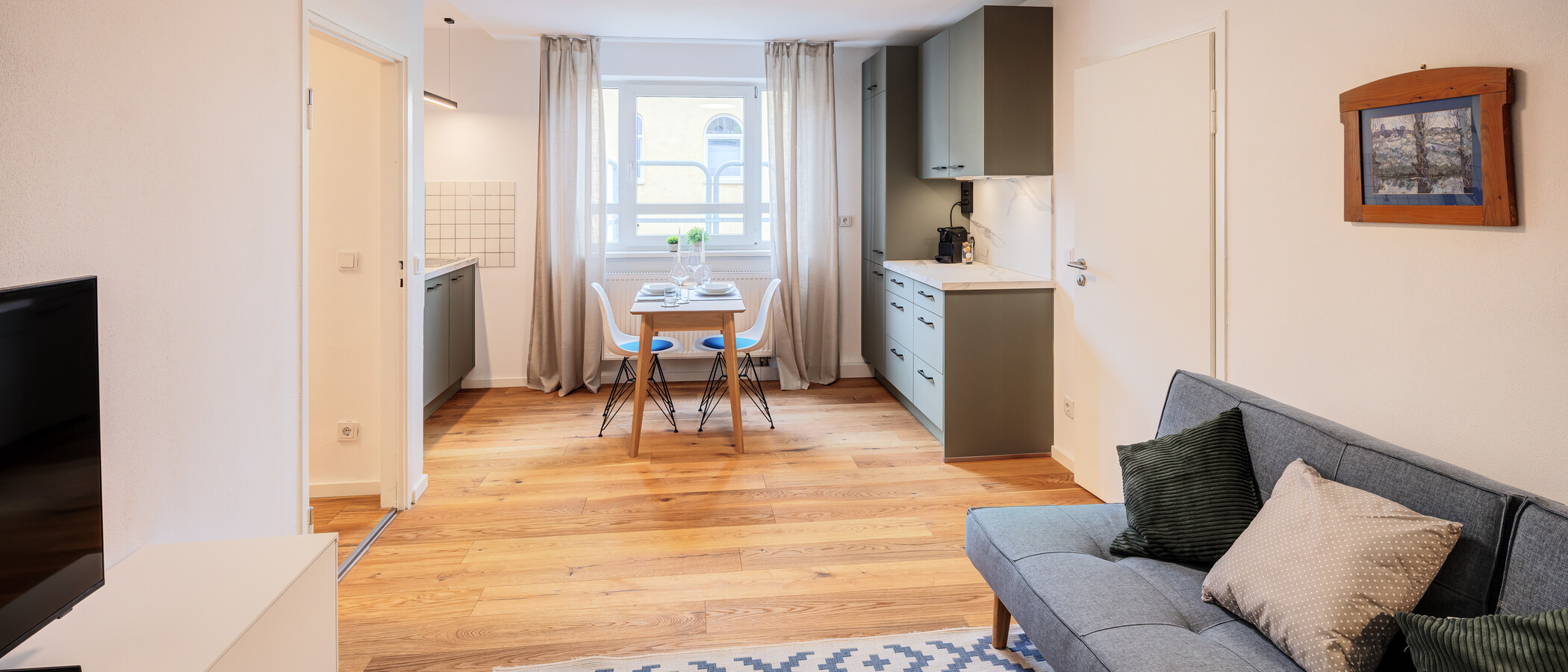 appartement München Maxvorstadt 02 pièce à vivre 14500