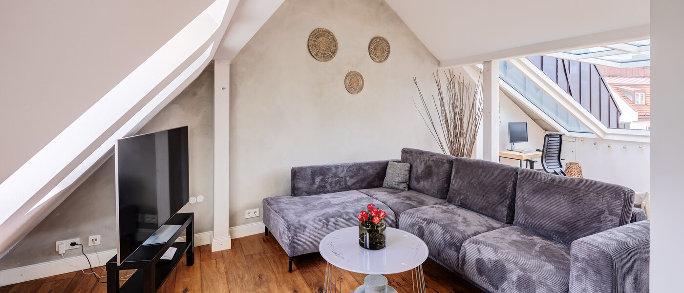 appartement München Lehel 04 pièce à vivre 14503