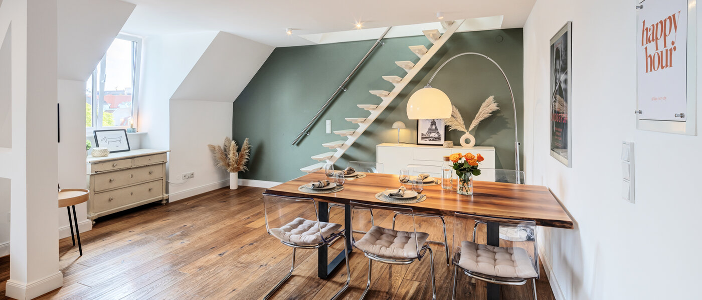 appartement München Lehel 01 salle à manger 14503