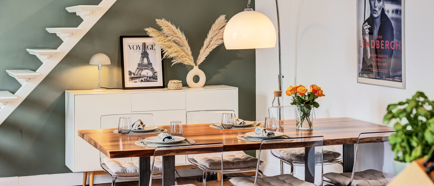 appartement München Lehel 02 salle à manger 14503