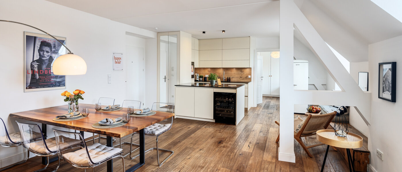 appartement München Lehel 03 salle à manger 14503