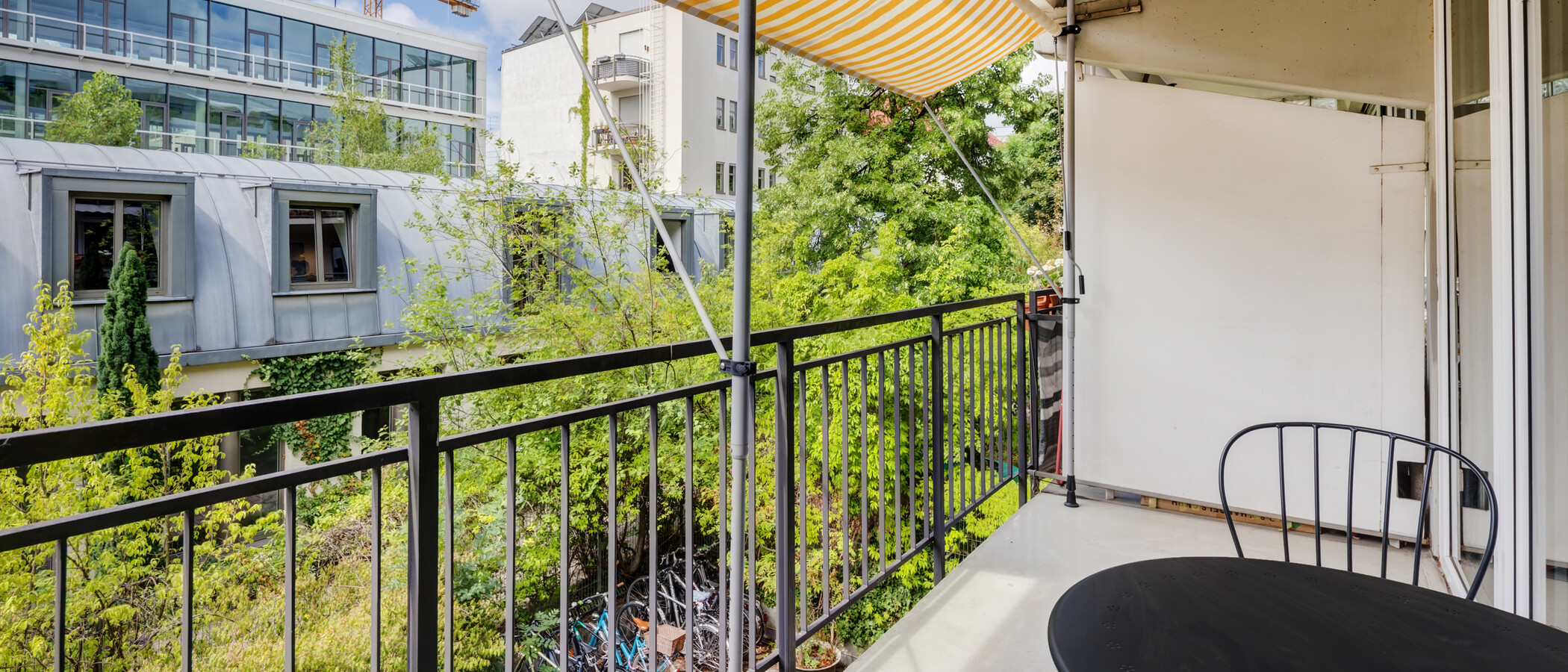 appartement München Maxvorstadt 01 balcon 14504
