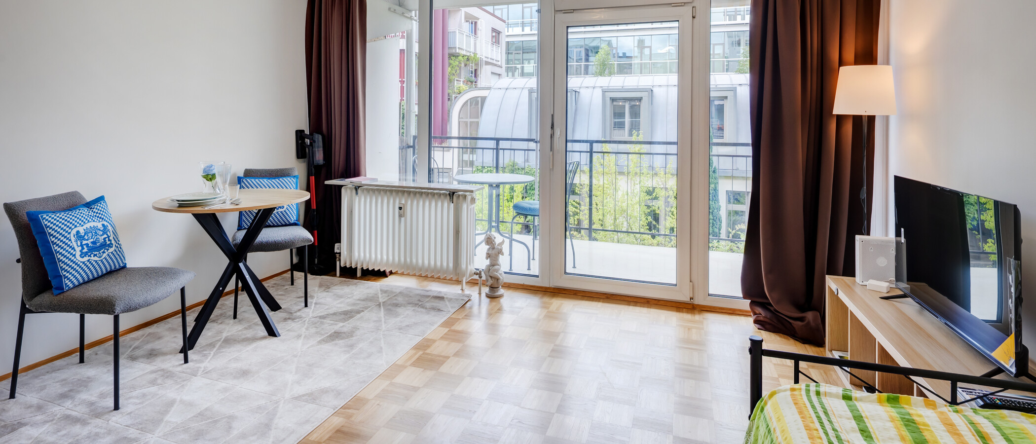appartement München Maxvorstadt 01 pièce à vivre 14504