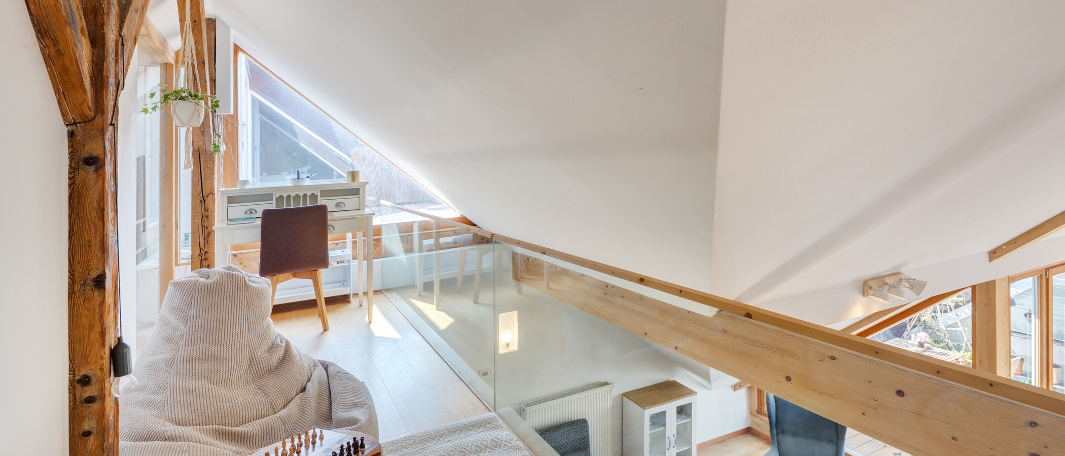 appartement sous les toits München Dreimühlenviertel 01 mezzanine 14505
