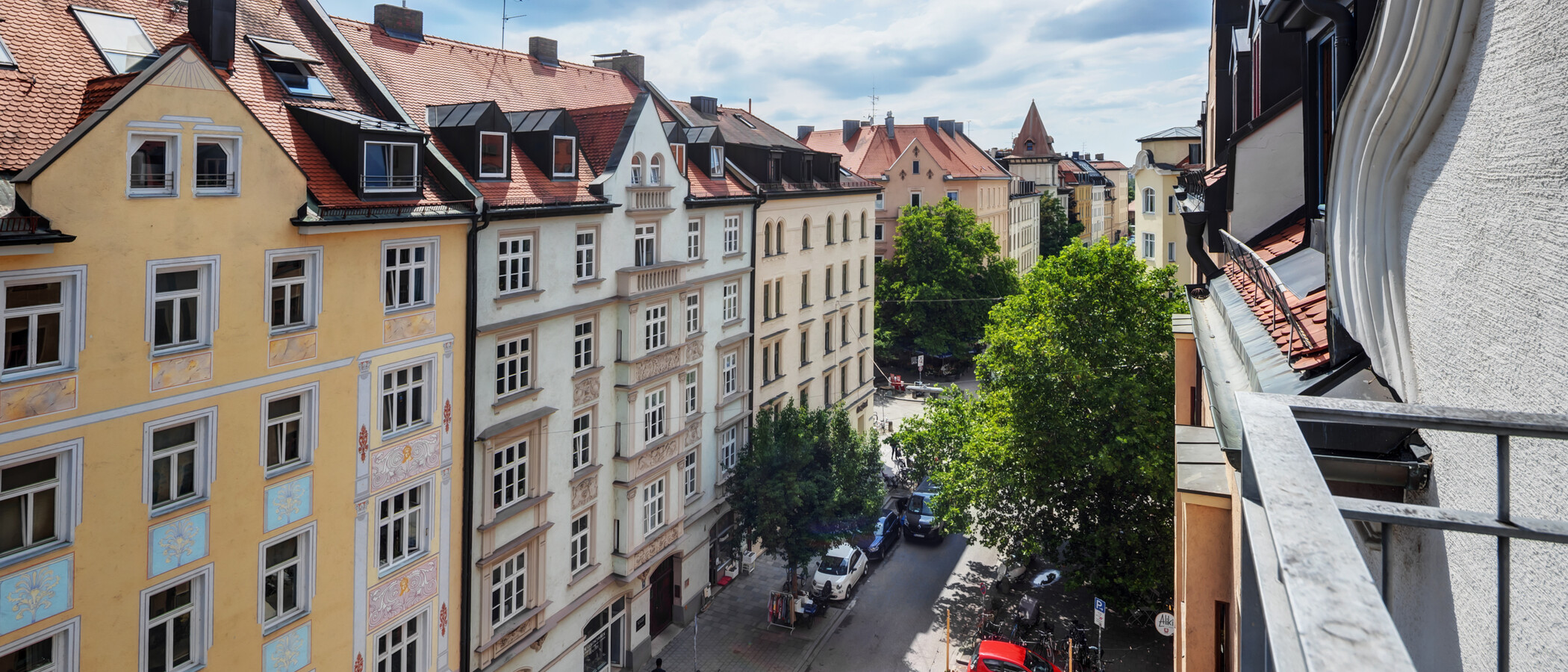 appartement sous les toits München Dreimühlenviertel 02 vue 14505