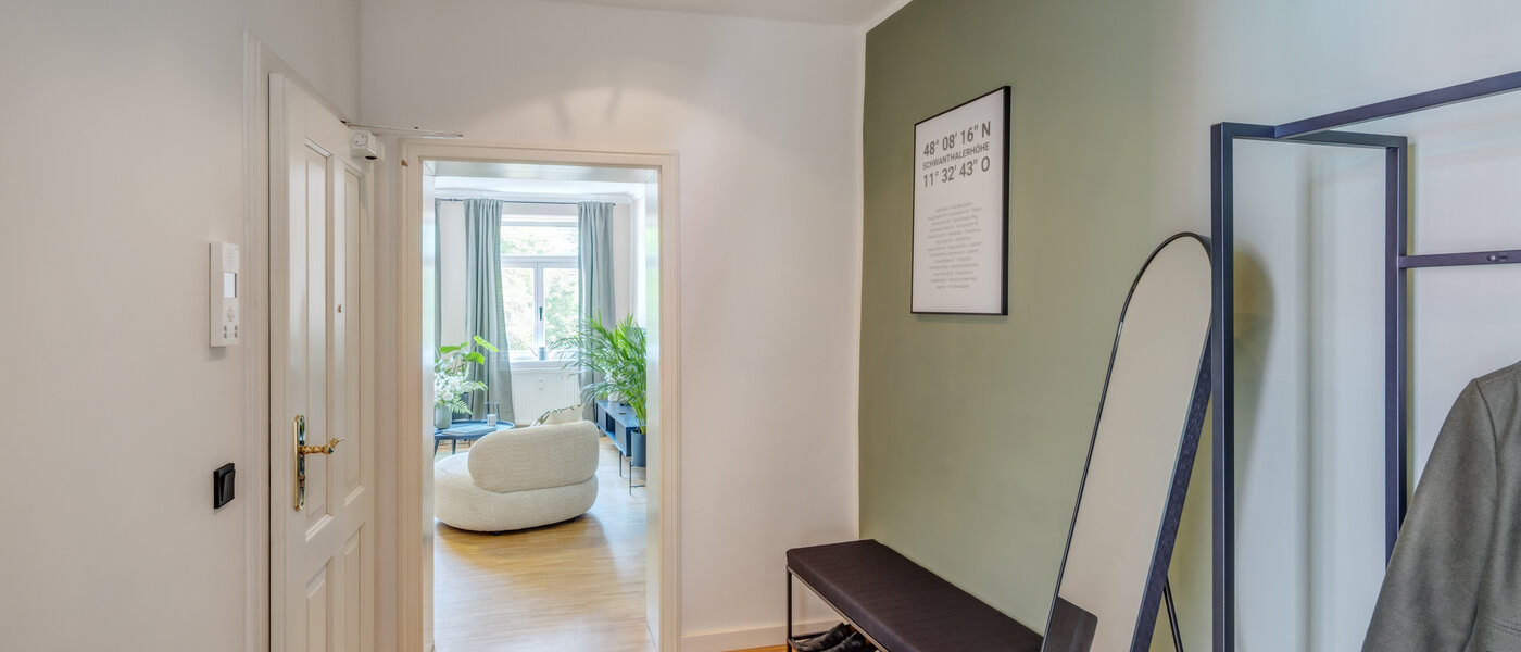 appartement München Schwanthalerhöhe 01 entrée/couloir 14516