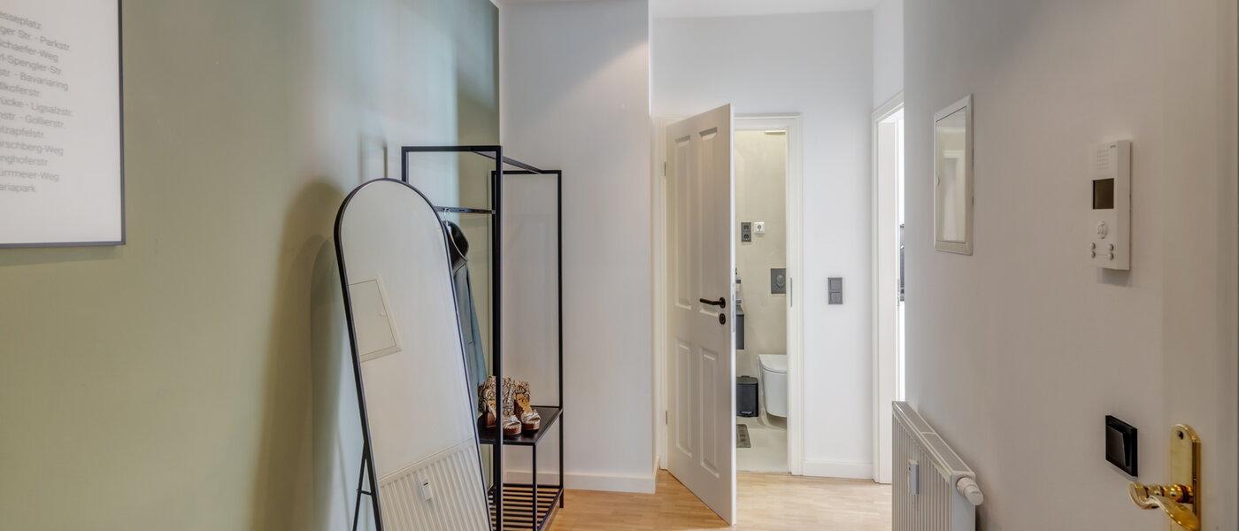 appartement München Schwanthalerhöhe 02 entrée/couloir 14516