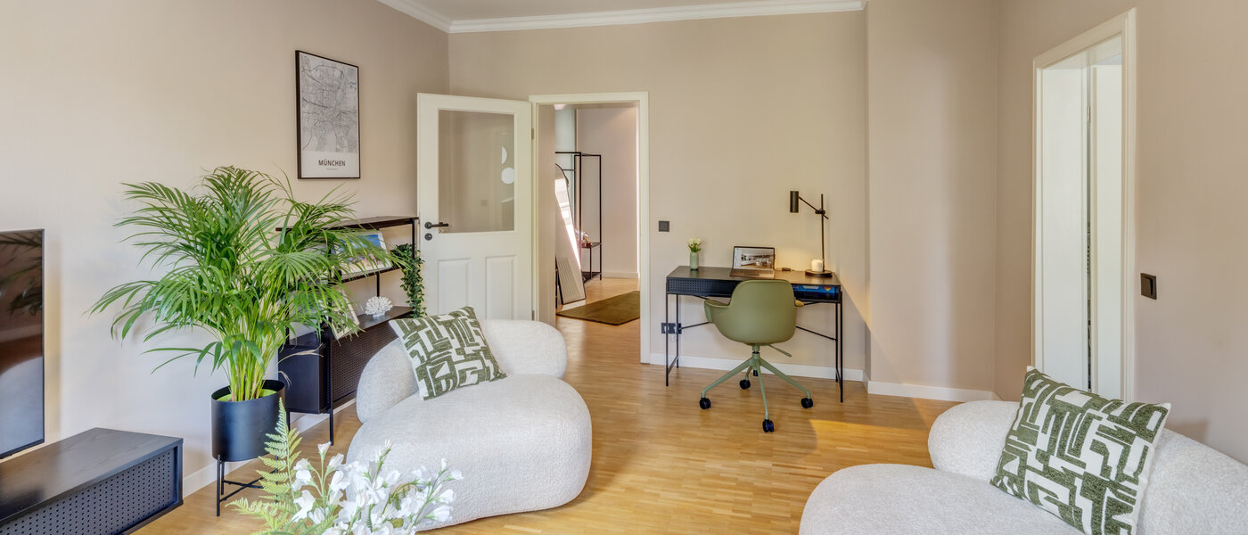 appartement München Schwanthalerhöhe 03 pièce à vivre 14516