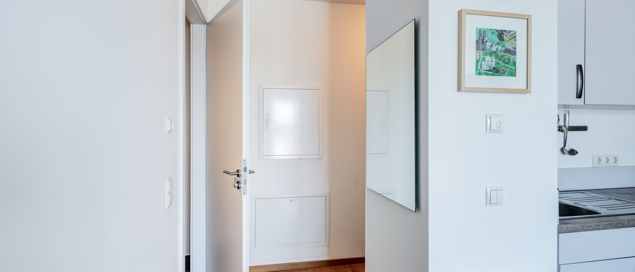 appartement München Berg am Laim 03 entrée/couloir 14522