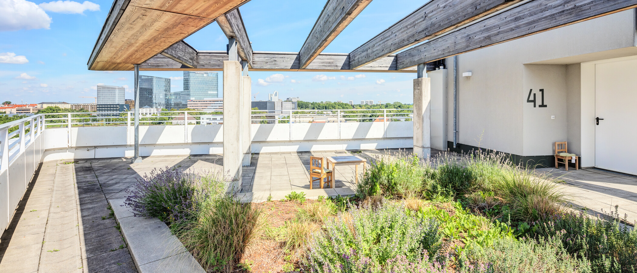 appartement München Berg am Laim 02 terrasse commune  14522