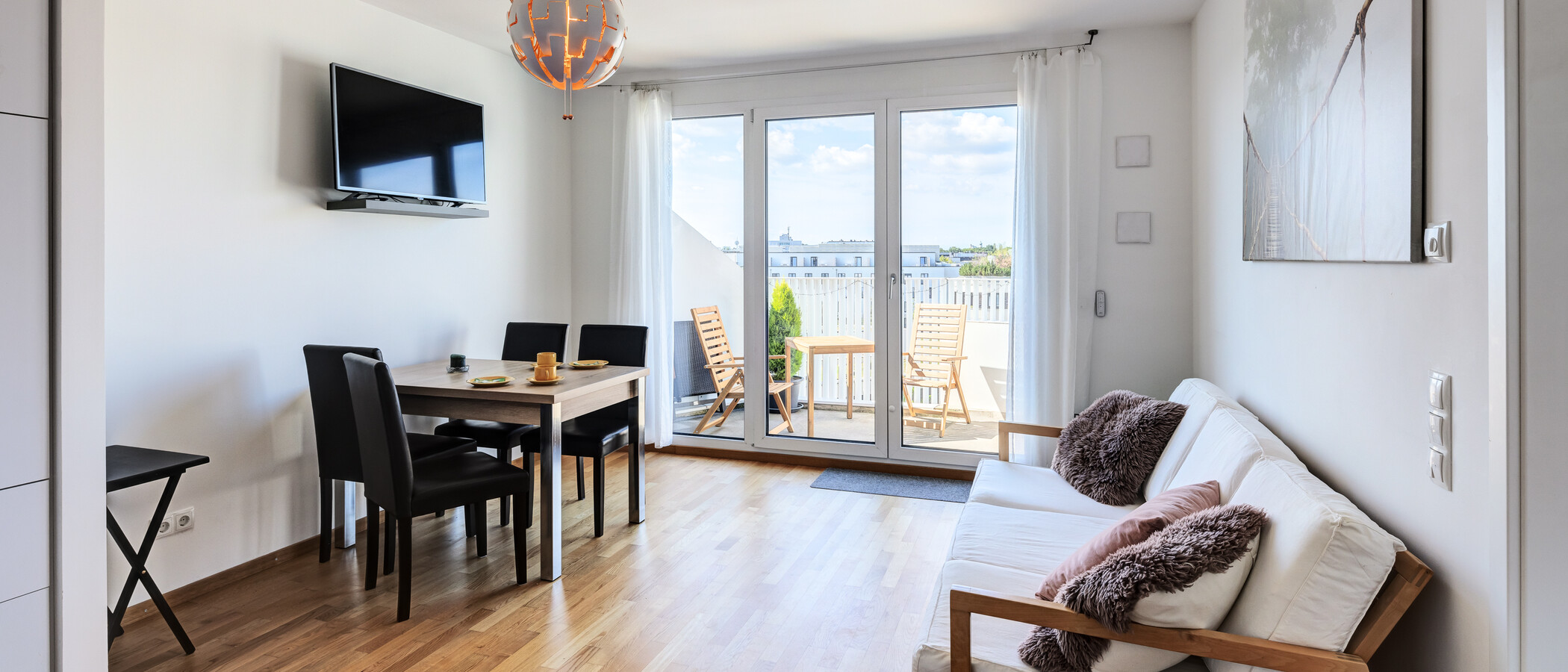 appartement München Berg am Laim 01 pièce à vivre 14522