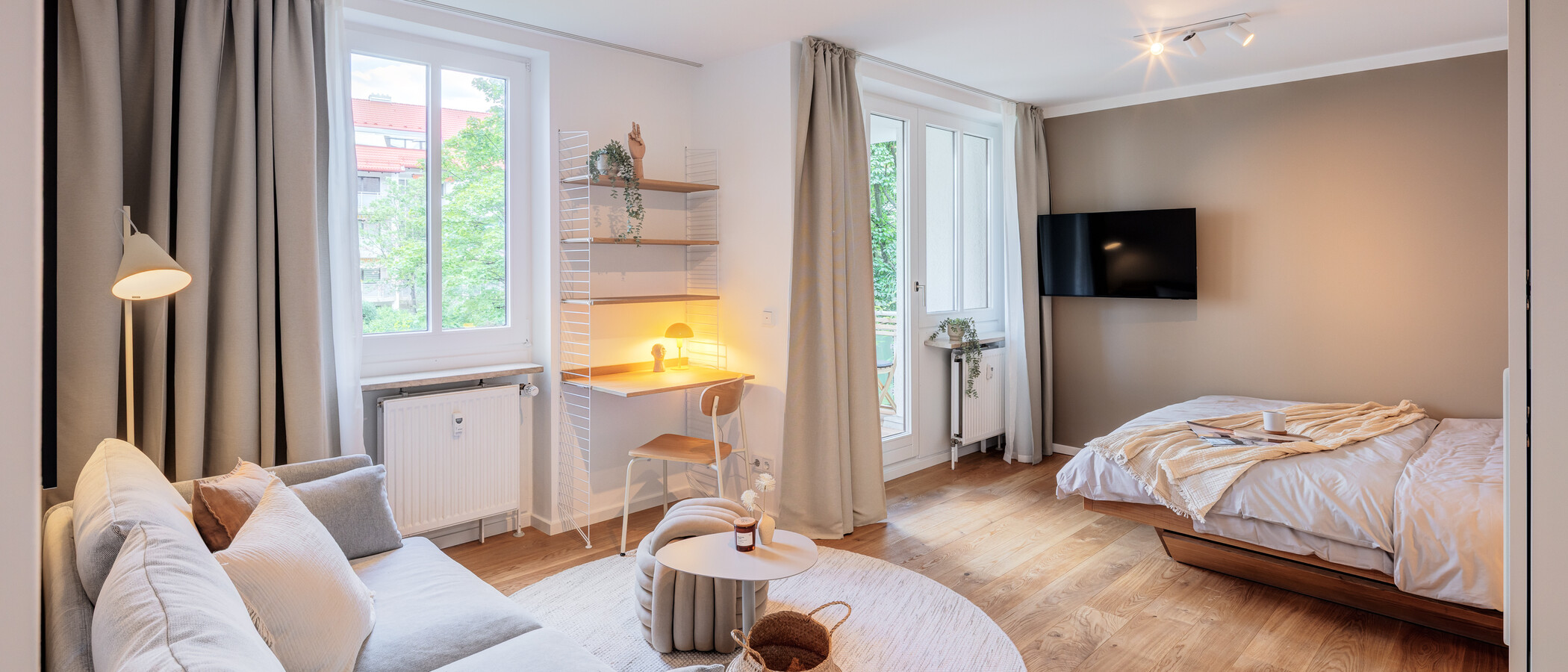 appartement München Thalkirchen 02 pièce à vivre 14526