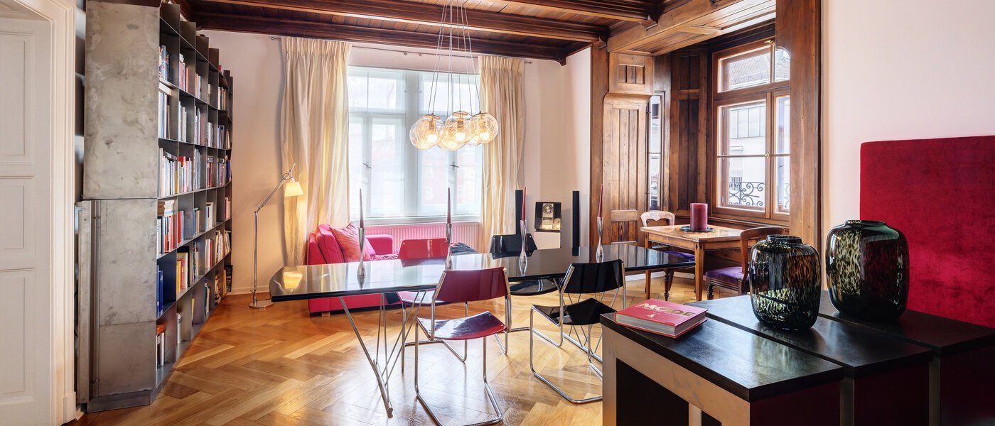 appartement München Neuhausen 01 2ième salon 14528