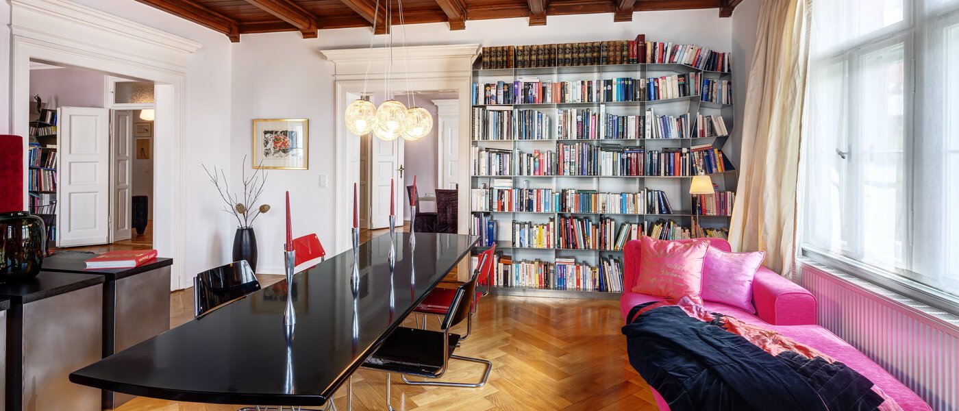 appartement München Neuhausen 05 2ième salon 14528