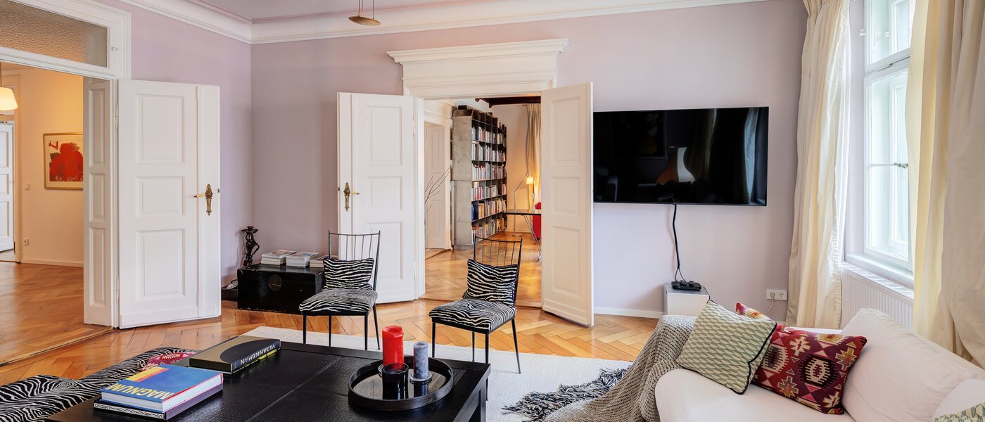 appartement München Neuhausen 04 salle de séjour 14528