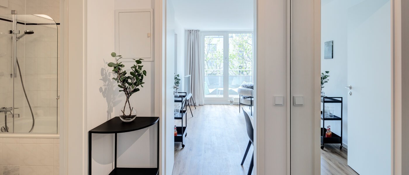 appartement München Maxvorstadt 02 entrée/couloir 14537