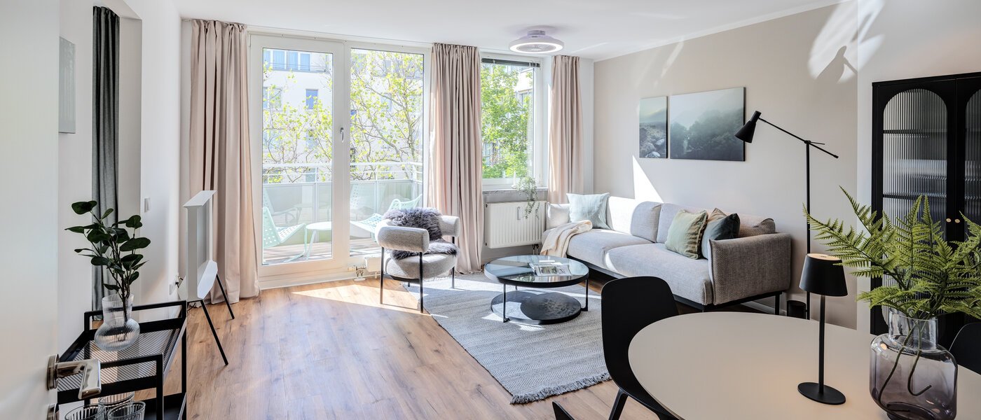 appartement München Maxvorstadt 01 pièce à vivre 14537