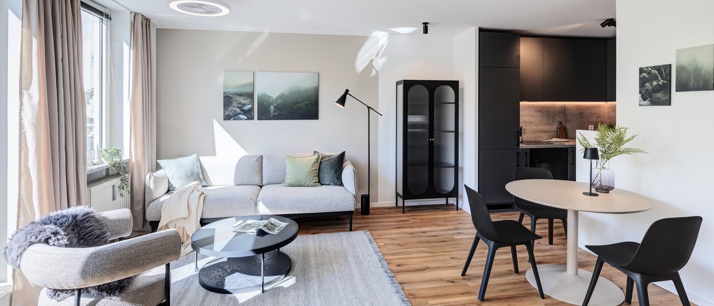 appartement München Maxvorstadt 03 pièce à vivre 14537