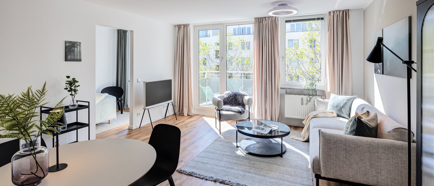 appartement München Maxvorstadt 05 pièce à vivre 14537